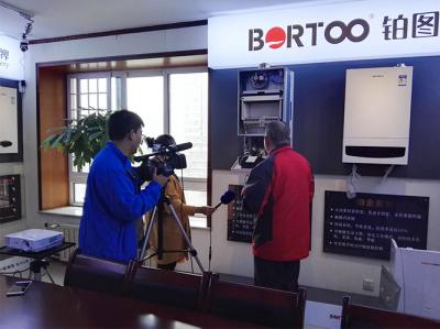 西安電視臺采訪